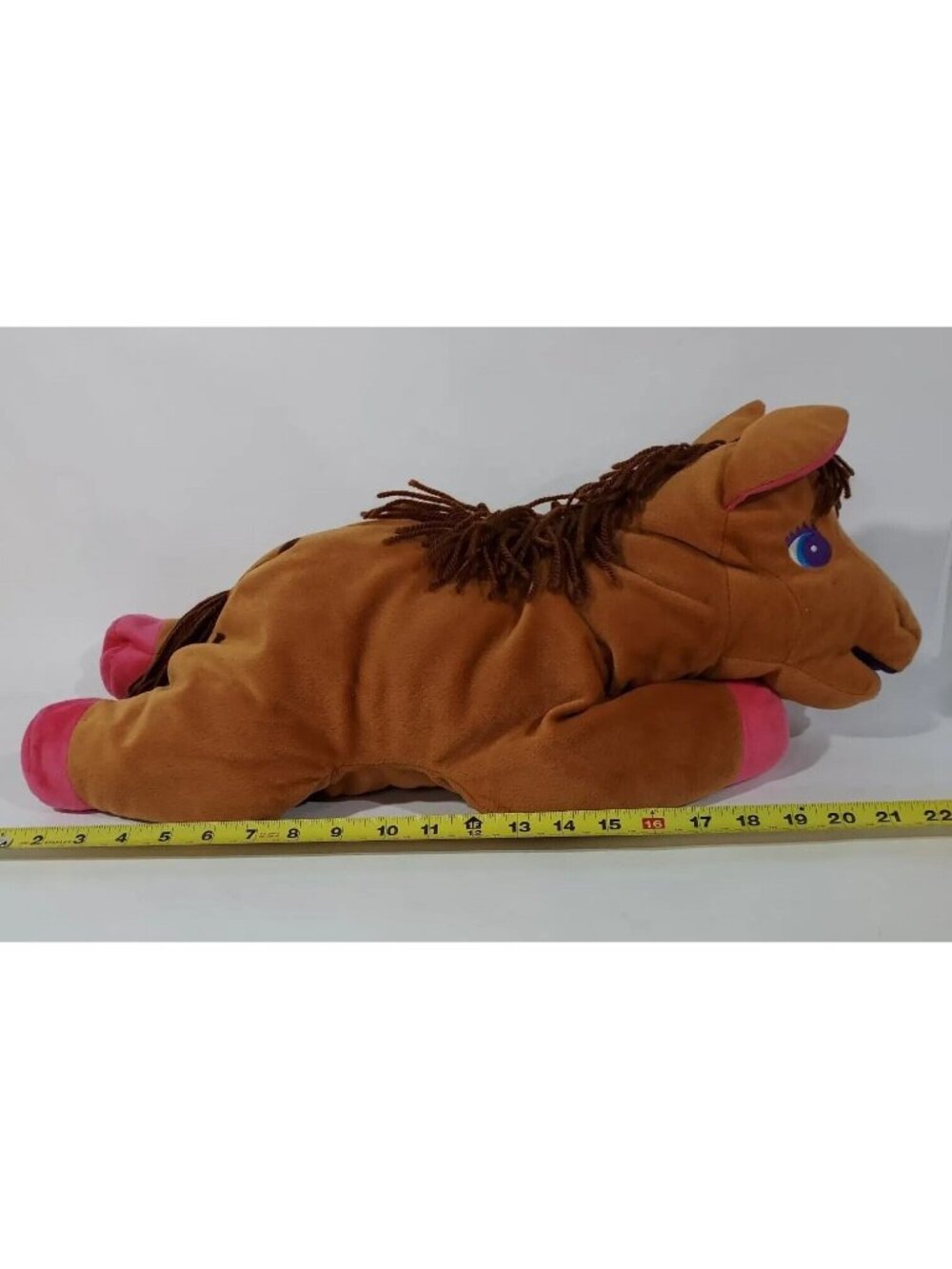 Lisa Frank Rainbow Chaser 22" Brown Horse Plush Vintage 1990's - Picture 9 of 13